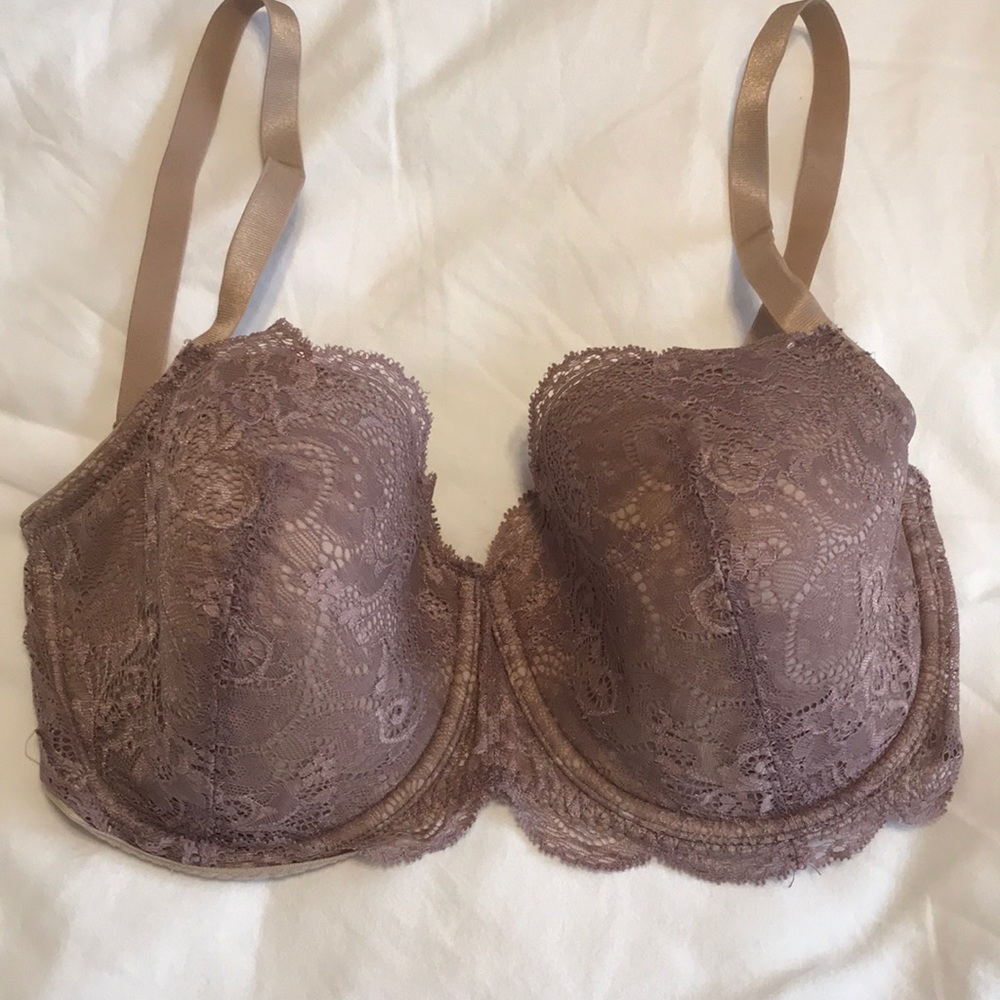 Third love lace balconette bra